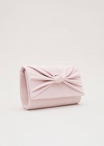 Phase Eight Knot Front Bags Pink Canada | AHSTXE-207